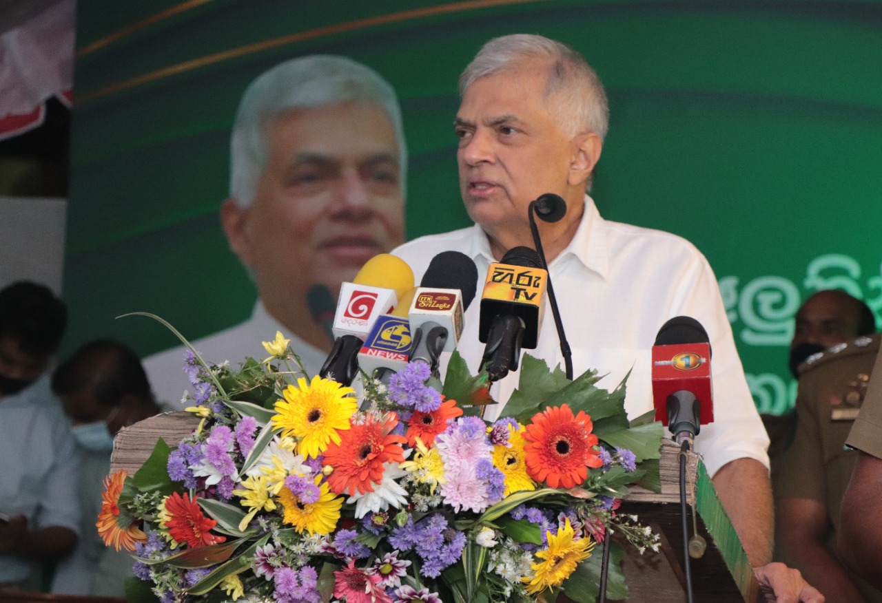 斯里蘭卡現任總統維克拉馬辛哈 ( Ranil Wickremesinghe )    圖: 翻攝自Ranil Wickremesinghe @RW_UNP 推特 